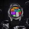 SCIONE Smart Watch Heart Rate Bluetooth Call Voice Assistant Compass Flashlight Step Outdoor Sports Watch