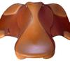 Genuine Brown Leather Jumping Horse Riding Saddle Size 17.5" inch Available