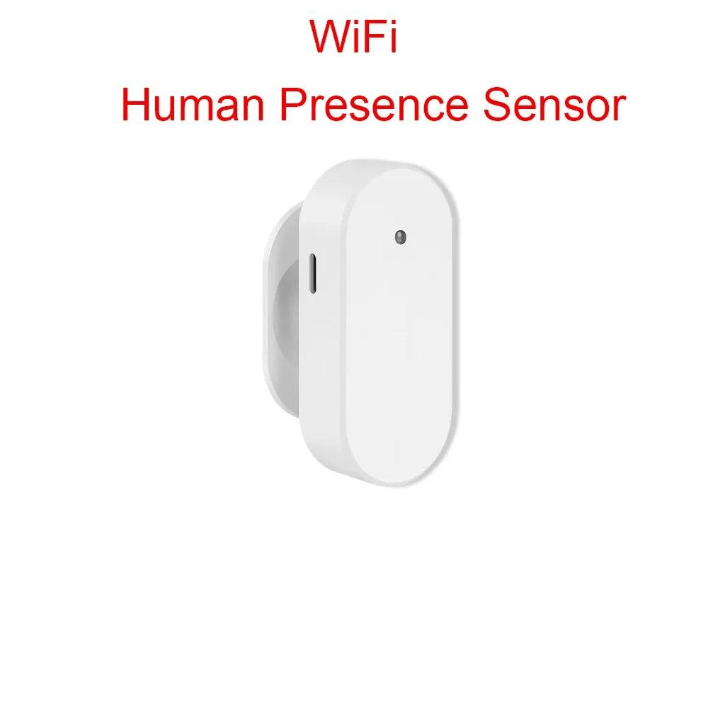 Tuya WiFi Human Presence Detector 24G Radar Distance Detection Smart Human Body PIR Sensor Support Home Assistant WiFi