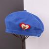 Spring face small beret children big head circumference versatile painter hat leisure student newsboy hat