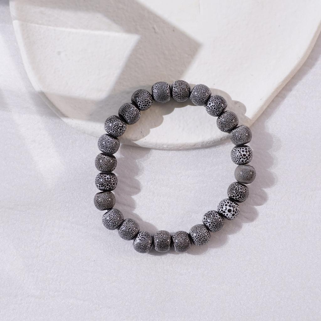 Ceramic new fashion flower glaze bead bracelet multi-color leisure ethnic style student