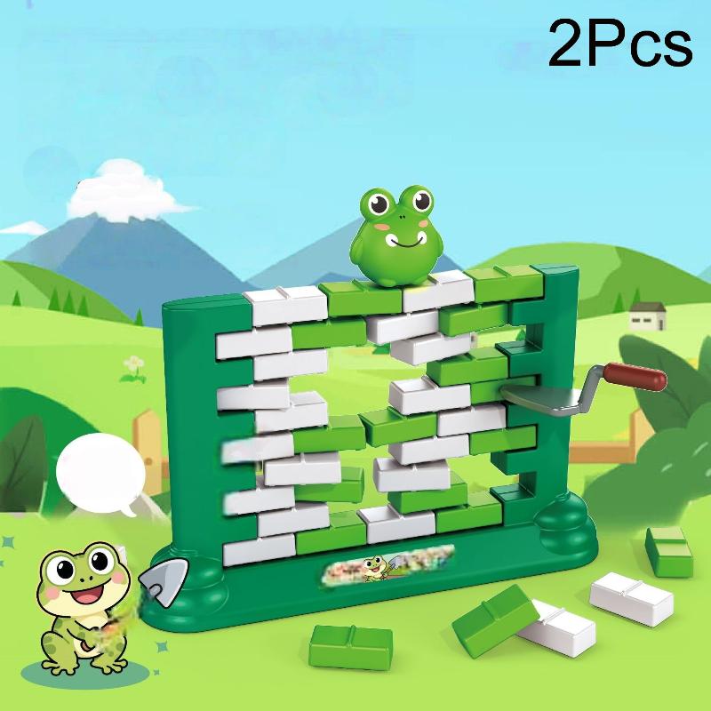 

2Pcs Children Desktop Toys Mini Ice Breaking Kuromi Penguin Trap Game Parent Child Interactive Party Board Game Birthday Gifts