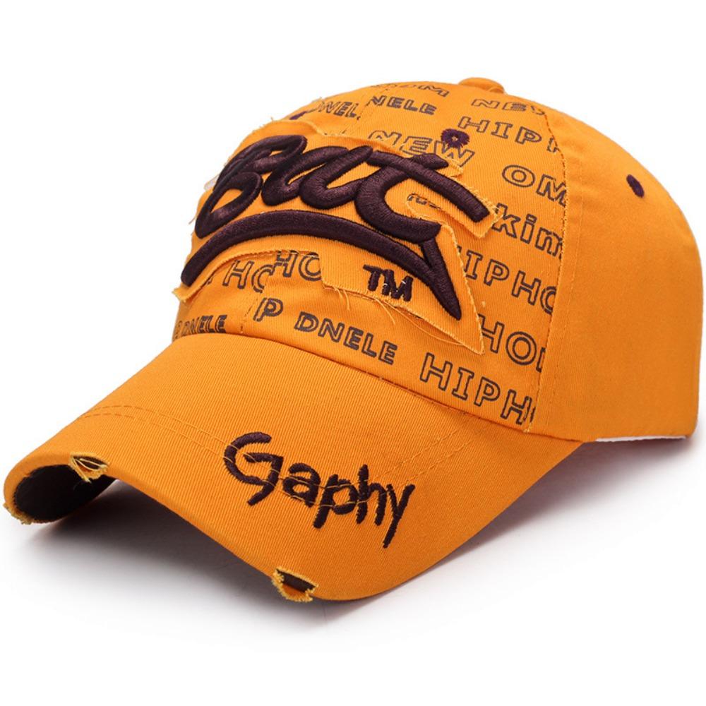 Adjustable Baseball Hats Hip-hop Peaked Cap Versatile BAT Embroidery Hats  Man Women Outdoor Sports