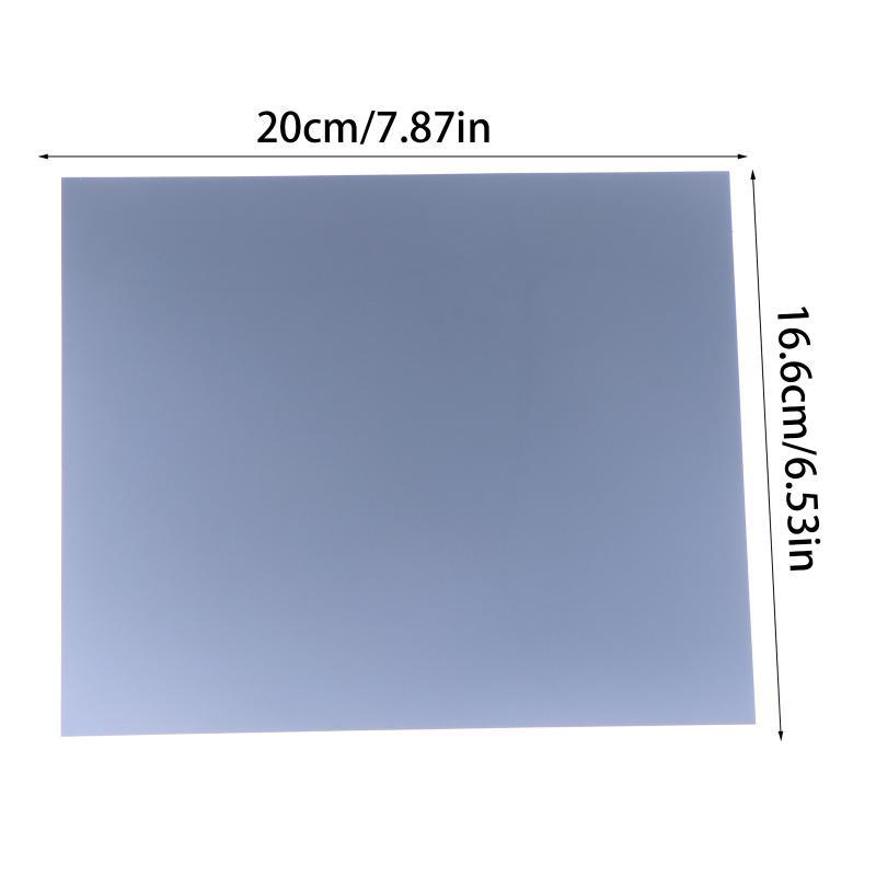 Silver Matte Reflective Polarizer Film Repair Caculator Tester Game Auto Electric Motorcycle Remote LCD Display Repairing Sheet