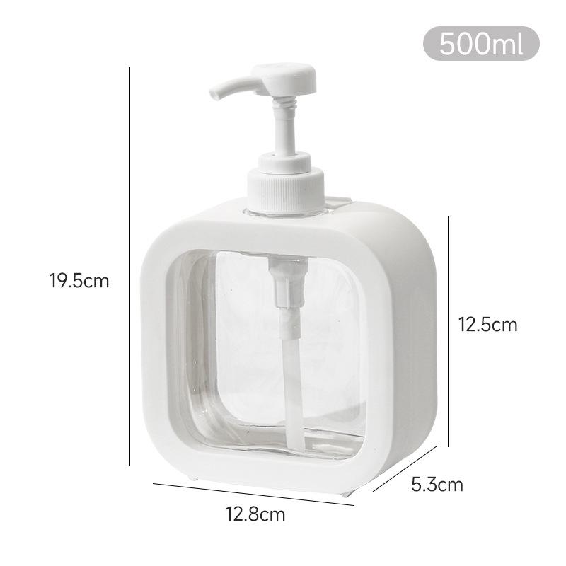 Clear Refillable Lotion & Soap Pump Bottle - Multi-Size