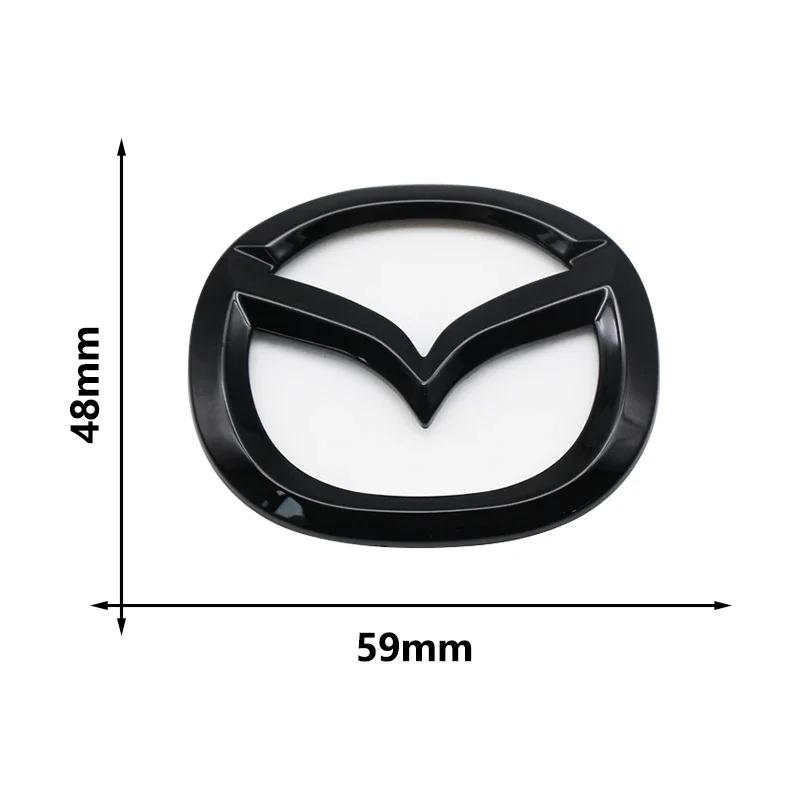 2025 Caldo 1 pz ABS Adesivo Emblema Centrale Volante Auto per Mazda 3 CX3 CX4 CX5 CX7 CX8 CX9 CX30 RX7 Atenza Axela Decorazione Interna