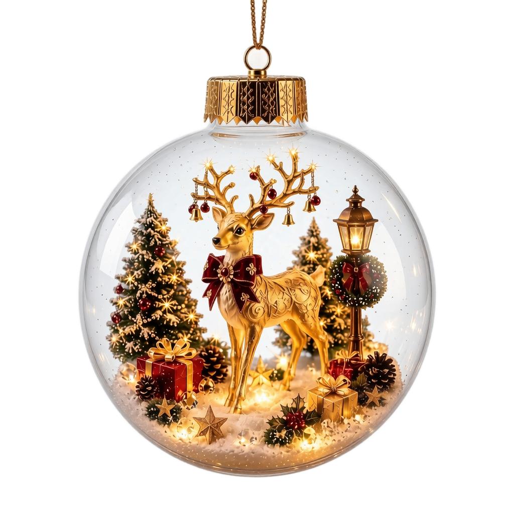 Decorazioni Storia di Natale per Esposizione da Tavolo Festiva Decorazione da Scaffale per Interni Casa