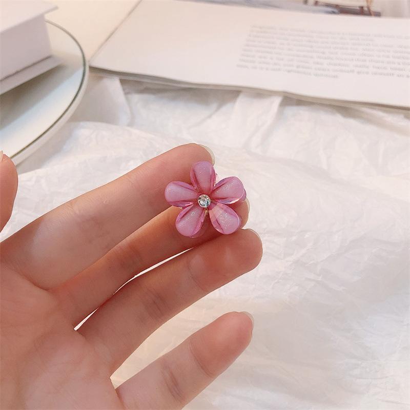 New Mini Small Flower Clip Feminine Bangs Side Clip Top Clip Japanese and Korean Hair Clip Headwear