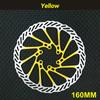 Ultralight 160/180/203mm Bisiklet Hidrolik Disk Fren Rotoru Dağ Yol Yarışı MTB Bisiklet Fren Diski 6 Cıvata ile