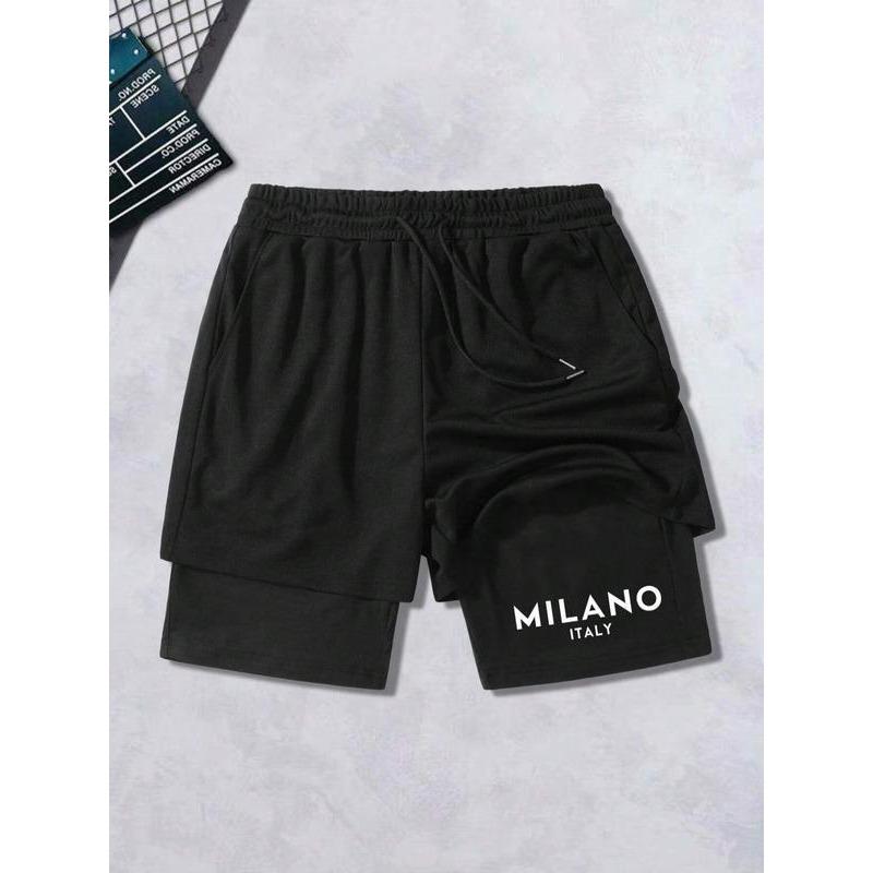 Binchi Lighting Appliances Heren Casual Shorts Nieuwe Zomer Losse Trend Sport Fitness Shorts One size