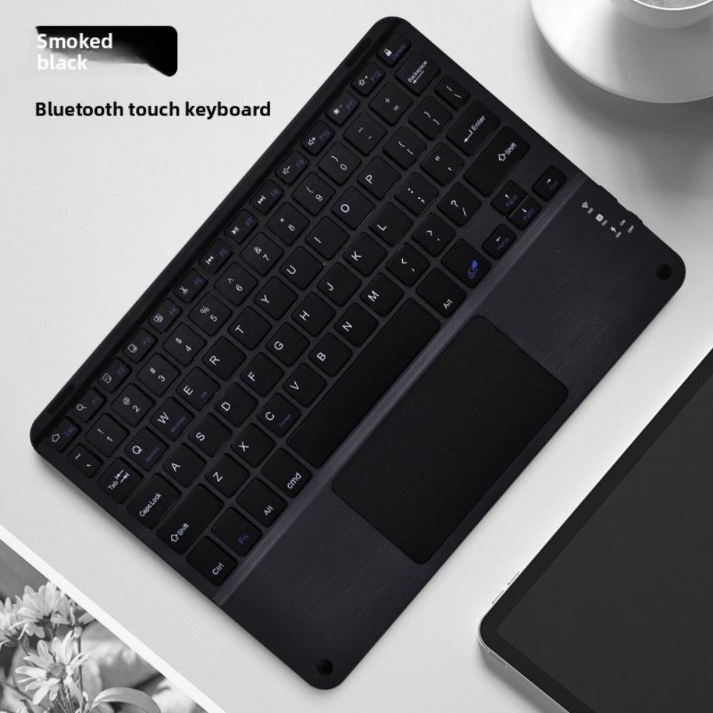 Touch Bluetooth Keyboard Magnetic for iPad Tablet Silent Wireless Rechargeable Colorful Keys