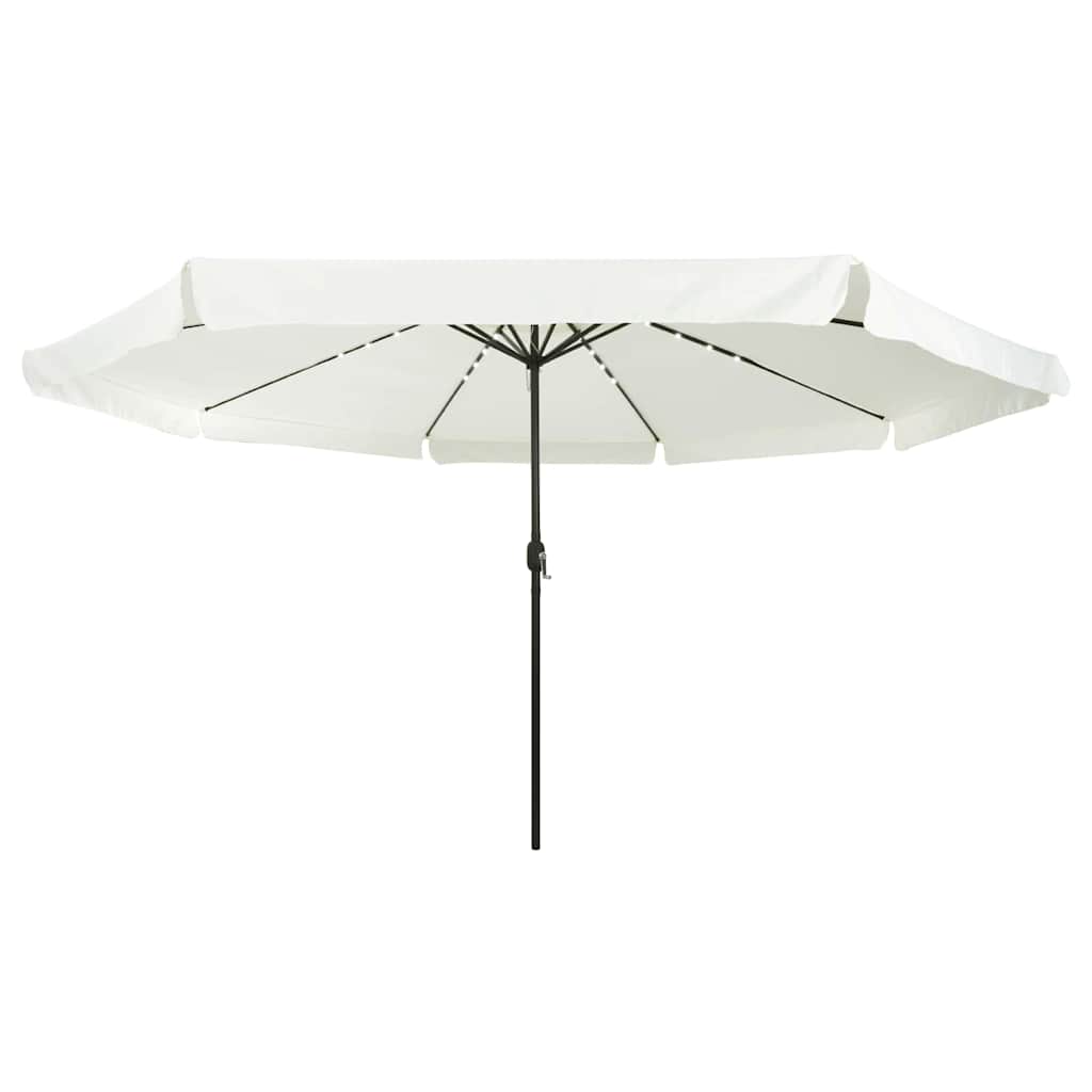 Garden Sun Umbrella Sand and Anthracite 395 X 395 X 245 Cm
