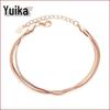 Wei Hua Silver-Plated Octagonal Snake Bone Bracelet for Women – Korean Fashion Jewelry