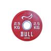 Bull Bumper Plates of 2.5kg (Set 2)