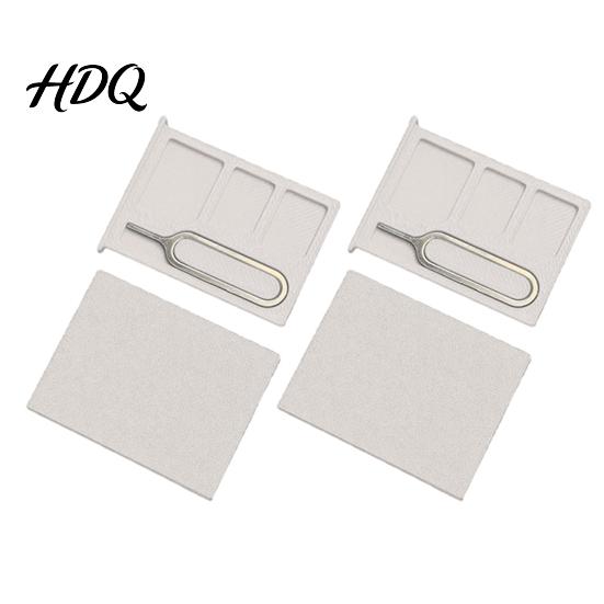 Portable SIM Card Box 2Pcs 3D Printed One-Piece Storage Box Multi-slot Case