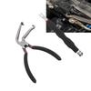 Electrical Disconnect Pliers 60 degrees  Bend Carbon Steel Fuel Line Hose Pliers with Double Ended Terminal Separator Removal Tool