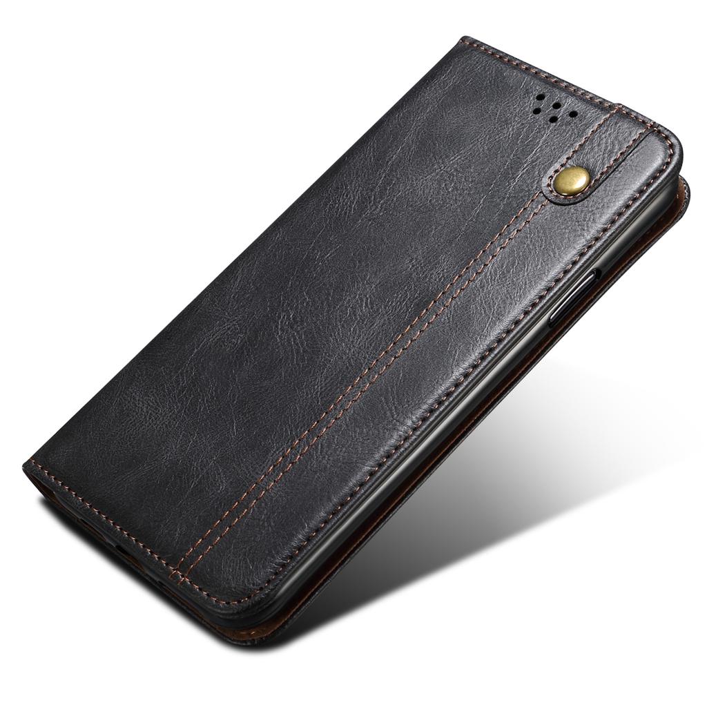 For Honor Magic6 Lite 5G/X9b 5G PU Leather Phone Case Flip Wallet Waxy Crazy Horse Texture