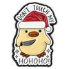 Humorous Holiday Duck Metal Badge Light Weight Alloy Brooch Lapel Pin For Jackets Backpacks Bag Hat Costume Decoration