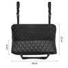 Car Handbag Holder PU Leather Middle Seat Gap Storage Center Console Organizer