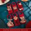 Auspicious Housewarming Door Handle Ornament for New Home Ceremony
