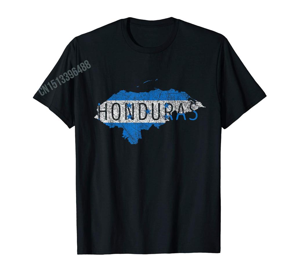 Men Women T Shirt More Design Honduran Flag Vintage Made In Honduras TShirt Map Tops 100 Cotton  Tees