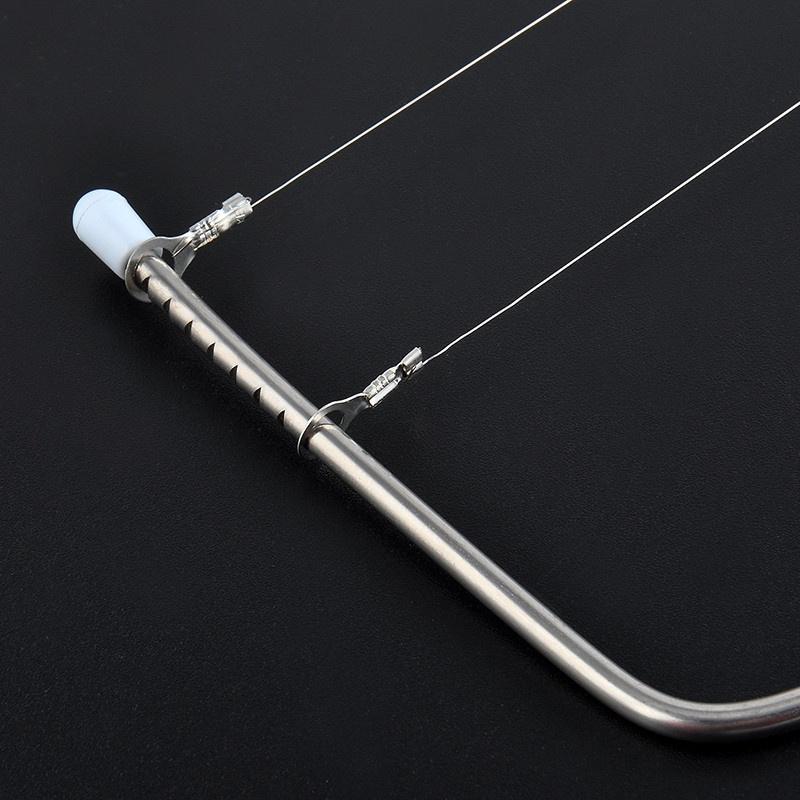 Doppellinien-Verstellbares Edelstahl-Metall-Kuchenschneidwerkzeug Kuchenschneider-Gerät Dekorationsform