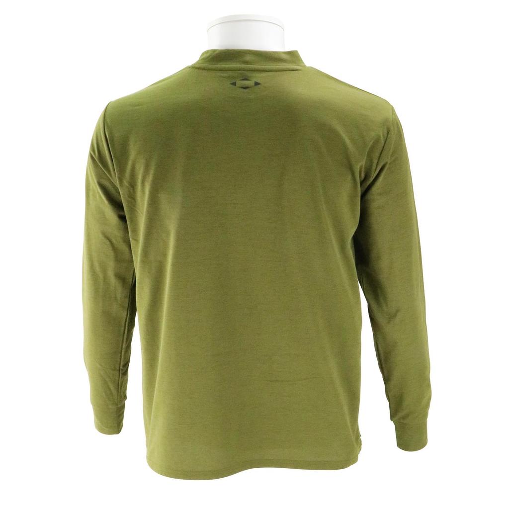 [SK11] Undershirt HEAT Tool Armor Long Low Neck Khaki
