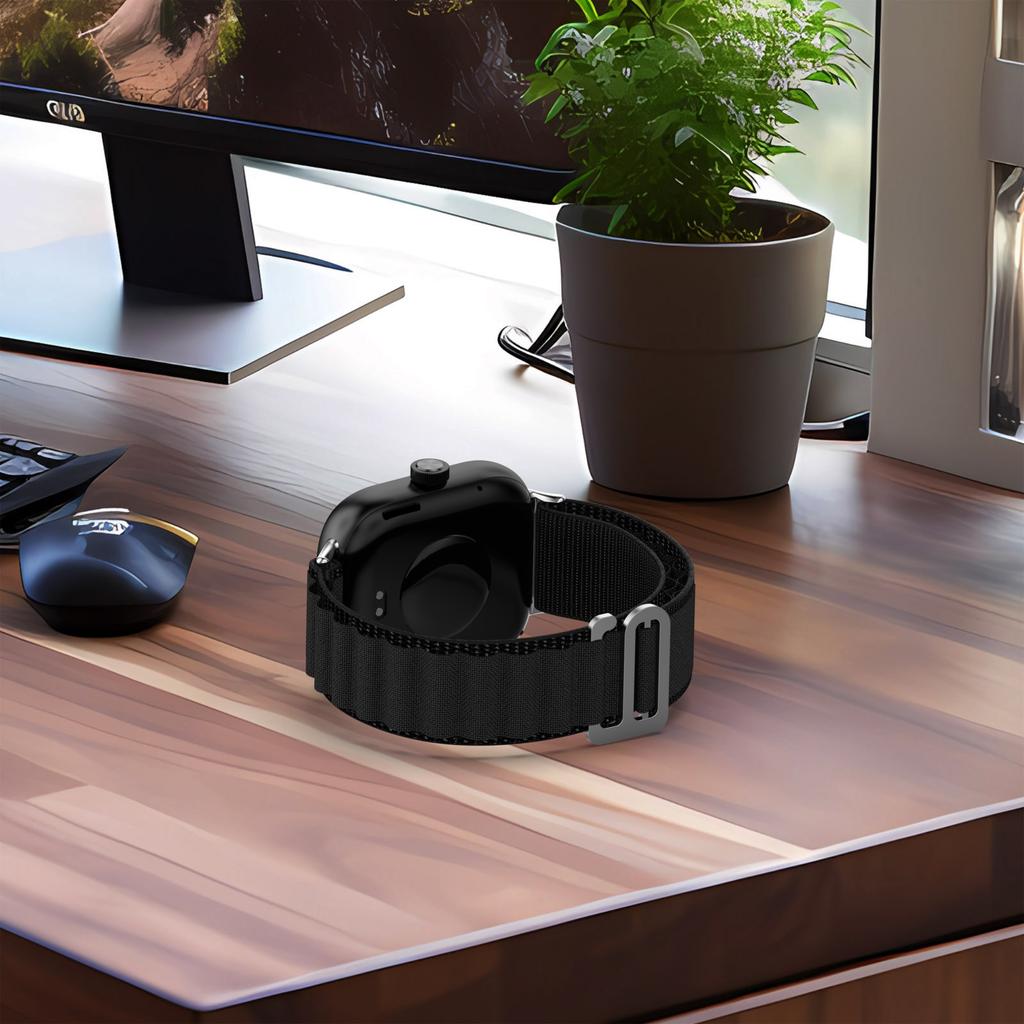 Nylon Watch Band For Xiaomi Smart Band 9 Pro/8 Pro/Redmi Watch 4 Loop Strap Replacement