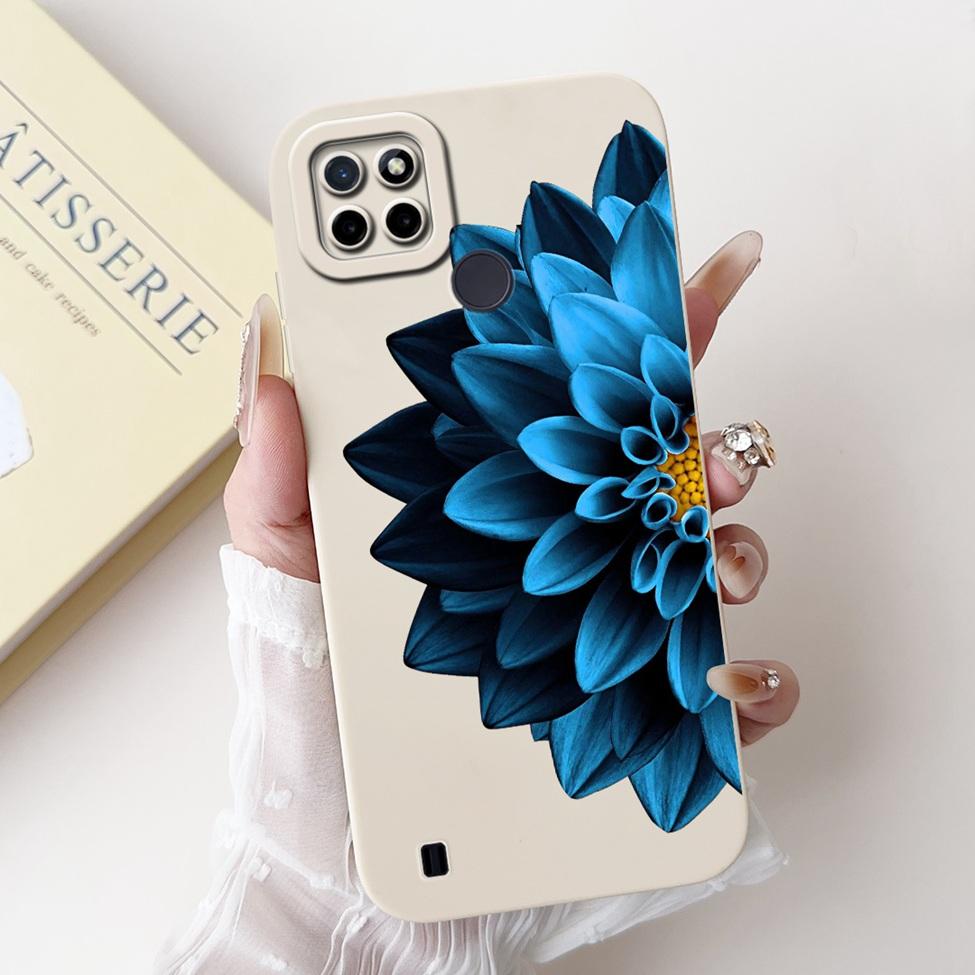 For Realme C21Y RMX3261 RMX3263 C25Y RMX3269 Cover For Realme C21Y Case Cute Cat Funny Cool Fashion Silicone Shockproof Bumper