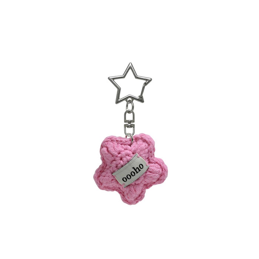 oooho Lucky Star Key Ring ver 2 - Pink