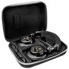 ULTRASONE Signature FUSION Open Back Dynamic Monitor Headphones with 45mm Mylar Balanced Connection Carrying Case for [Open-back Titanium-Plated