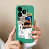 For Tecno Itel A70 Phone Case Cool Girl Cartoons Pattern Liquid Silicone Shell For ItelA70 A 70 High-quality New Design Fundas