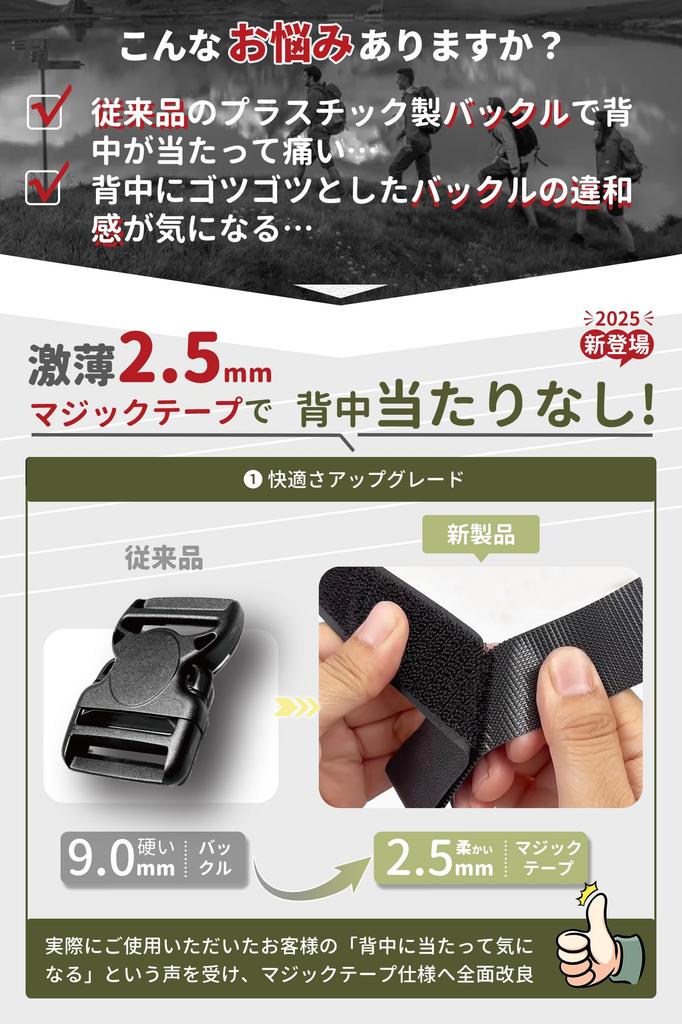 ARUTANU Backpack Fully Velcro Rain Cover for Backpacks and Fastening In 6 Sizes and 6 Side Hooks and Storage Cover, Waterproof, New! Ultra-Thin 2.5mm