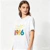 Vintage 1986 Retro Geburtsjahr Grafik Unisex T-Shirt Skate Camping Sup Tarot Rock Locker Kurzarm Sommer Weiß Schwarz T-Shirts