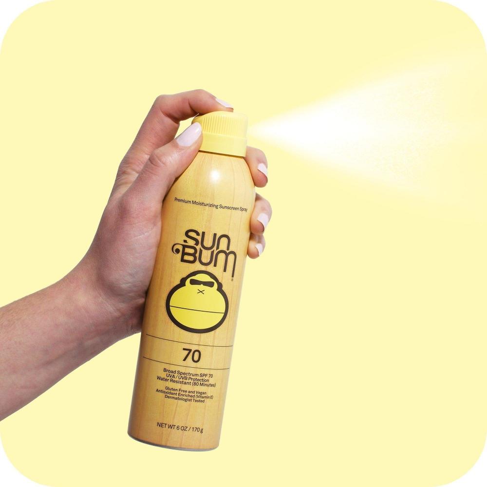 Sun Bum Sunscreen Spray Spf 70 6.0 Oz