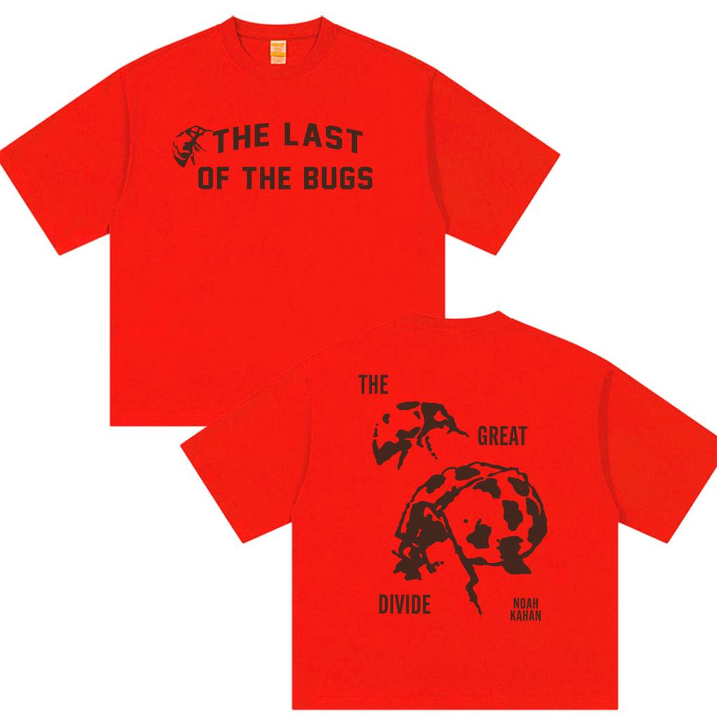 Noah Kahan The Last of The Bugs Tour 2026 Print T Shirt Unisex Women Summer Oversized Cotton Tshirts Y2k Harajuku Clothing Tshirt
