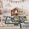 Game Carpet City Road Traffic Parking Lot Printed Floor Mat Children's Tenant Hall Anti Slip Foot Mat Home Decoration