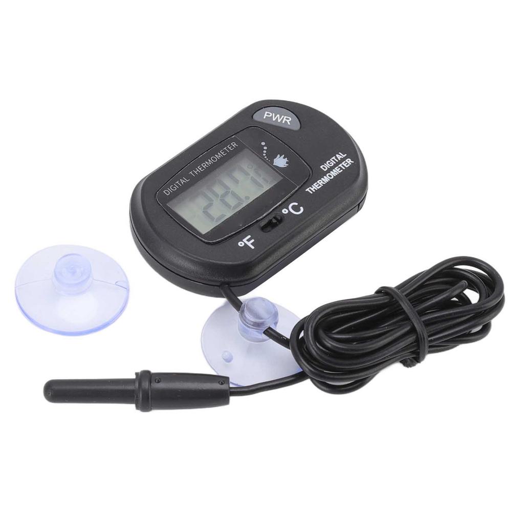Aquarium Thermometer Multifunctional High Accuracy Digital Thermometer with LCD Display