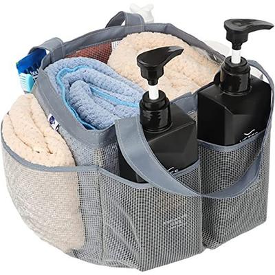 Mesh Shower Caddy Portable For College Dorm Room Essentials, Shower Caddy Dorm With 8-Pocket Large Capacity,Shower Bag For Beach