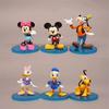Adorable Mickey Mouse Clubhouse Figurines Cute Minnie Donald Duck Goofy Pvc Models