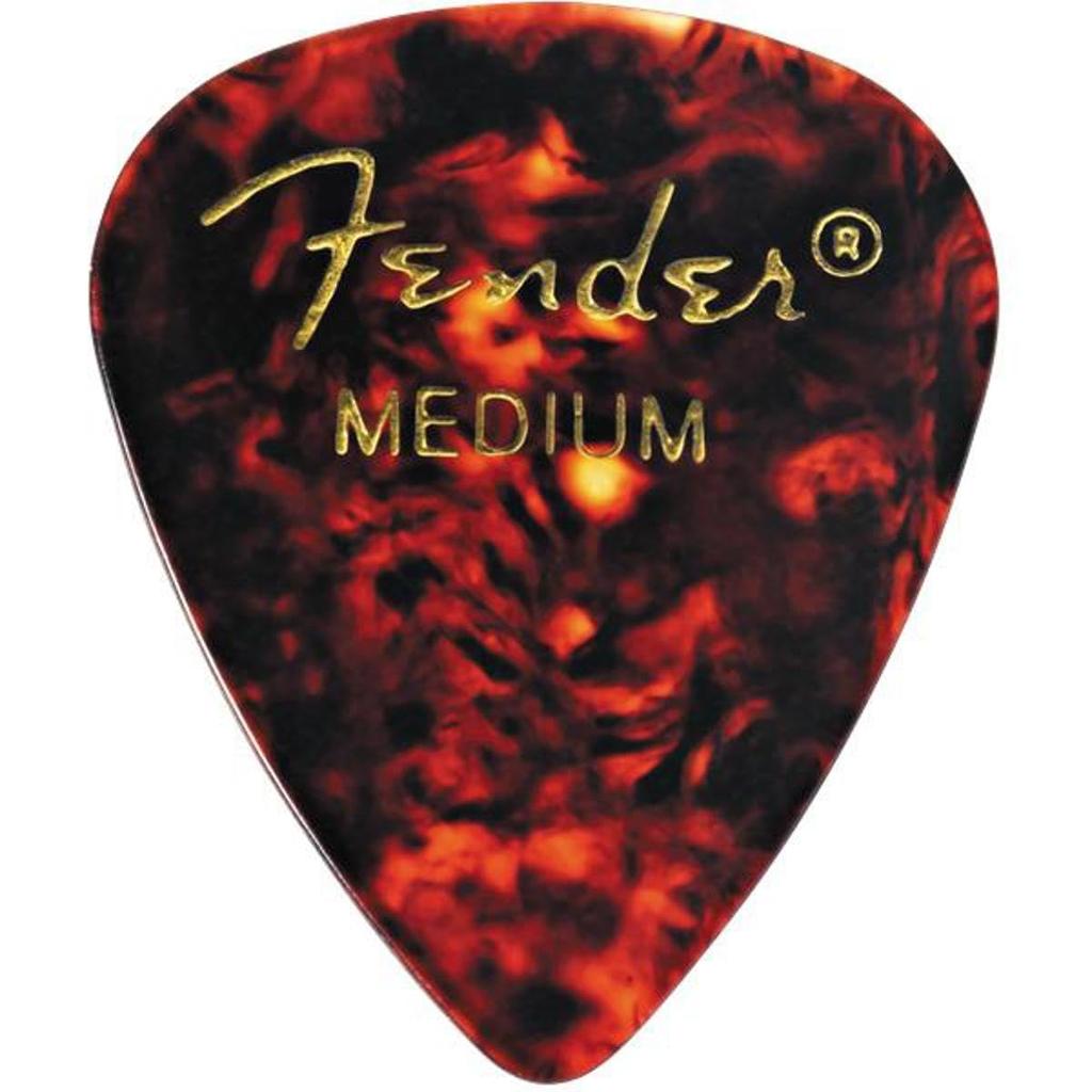 Fender Pick Tortoise 351 Medium Shell, Shape, (12)