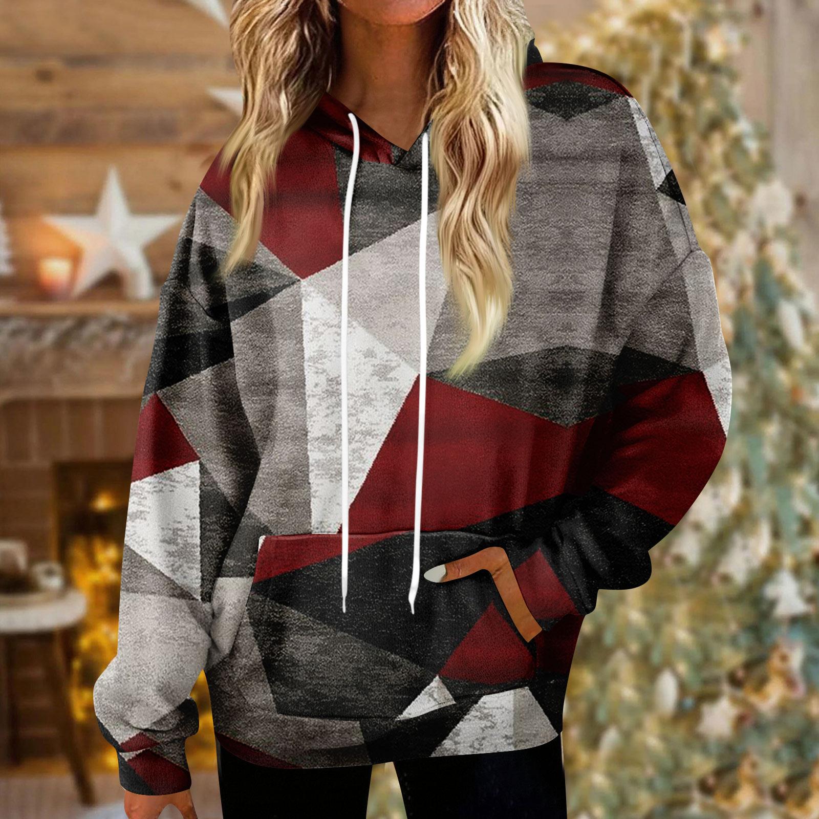 

Толстовки для женщин оверсайз зимние плюшевые милые свитшоты пуловер модная осенне-зимняя одежда L