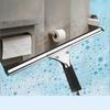 Durable Stainless Steel Squeegee Non Slip Grip 1Pcs Streak Free for Bathroom Shower Door Window Car Windshield Clean