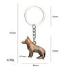Custom Cartoon Pet Keychain: Puppy & Cat Head-Shaking Pendant - Fun Gift