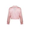 Nike Air Track Jacket Satin Short Casual Women Jackets Pink BV4780-682