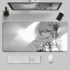 HD Printing Pretty Thread Draft Girl Laptop Mousepad PC Gaming Mouse Pad Computer Mouse Mat Non-slip Carpet Keyboard Mat Deskmat