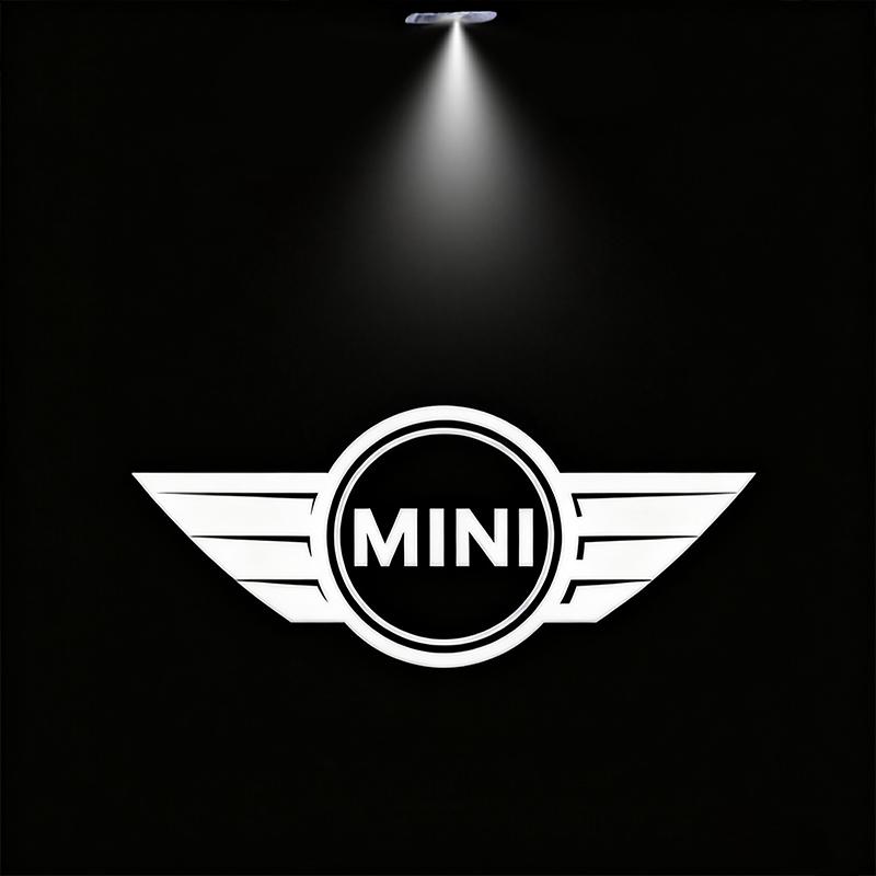 

2Pcs New LED Light Car Door Projector Car Welcome Light For Mini Cooper One JCW R55 R56 R50 R53 R60 F55 F56 Countryman WORKS F60