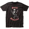 Camiseta para Hombre Social Distortion Logo Calavera Música Clásica Concierto Banda Camiseta Negra