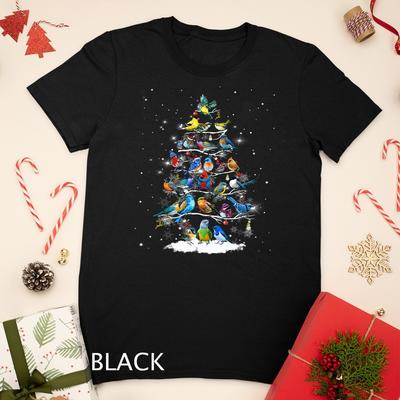 Uccelli Albero di Natale T-shirt T-shirt Unisex