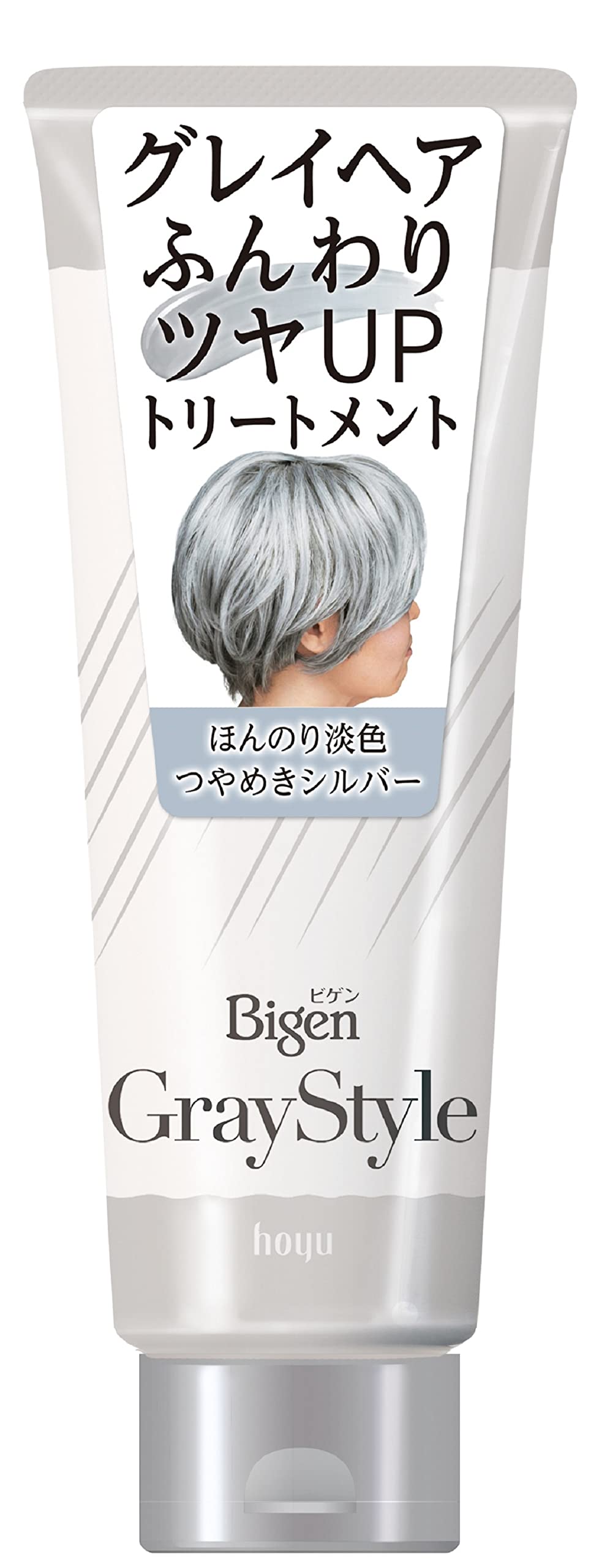 

[For Gray Hair] Bigen Gray Style Gray Care Treatment Shiny Silver 200g